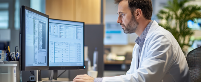 A Digital Lab Coordinator improving efficiency in dental practices.